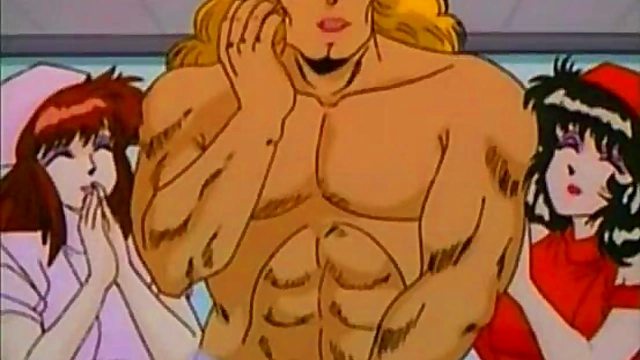 Hot Anime Nurses Enjoy Hardcore Threesome Fun With Lucky Patient