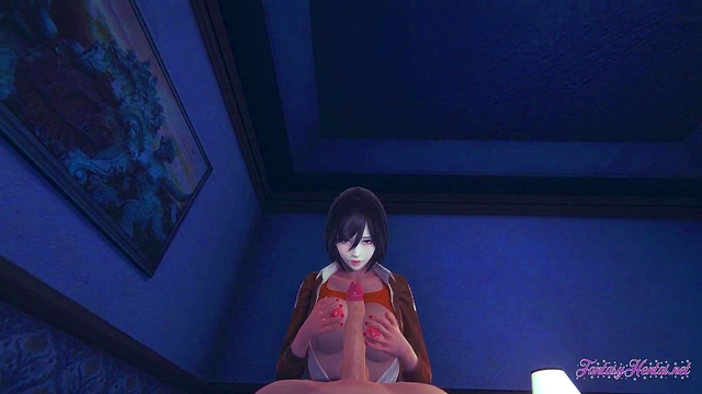 Mikasa Gives Amazing Boobjob & Gets Fucked Hard In Shingeki No Kyojin Hentai Uncensored