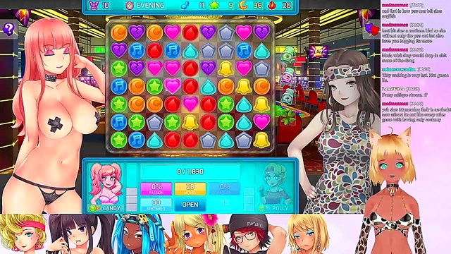 Lewd VTuber Neko’s Anime Threesome Livestream – Lingerie Fun & Lesbian Action