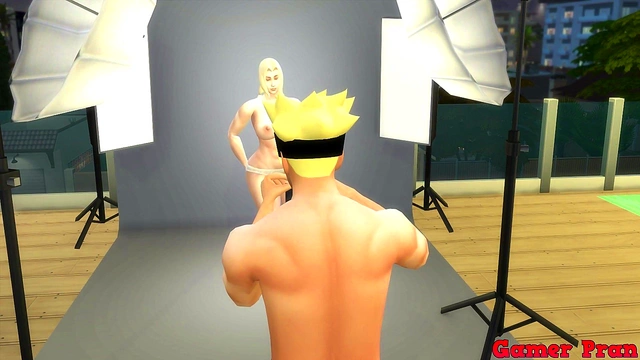 Naruto Fucks Sunade Roughly in Anal After She Strips for Him