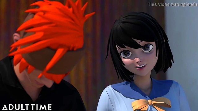 Hentai Uniform Babe Gives Public Pussy Creampie ToStudy BuddyWolf Hudson Anime Sex