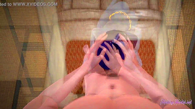 Horny Raven Gives Intense Blowjob & Takes Creampie in Teen Titans Hentai Cartooon