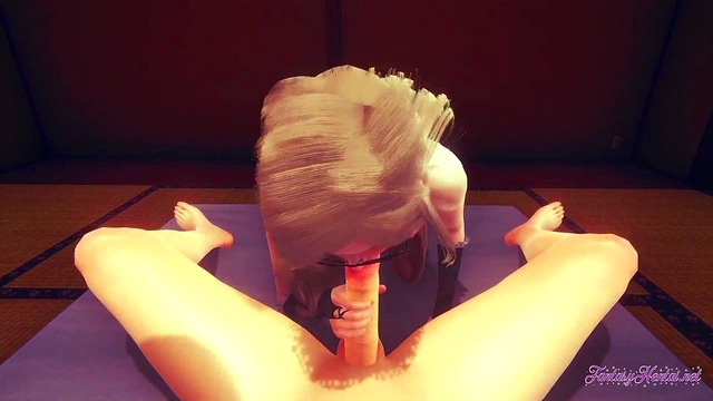 Lisa from Genshin Impact Gives Boobjob & Sucks for POV Fuck &Cumshot Creampie