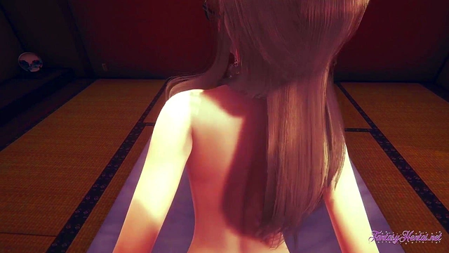 Lisa from Genshin Impact Gives Boobjob & Sucks for POV Fuck &Cumshot Creampie