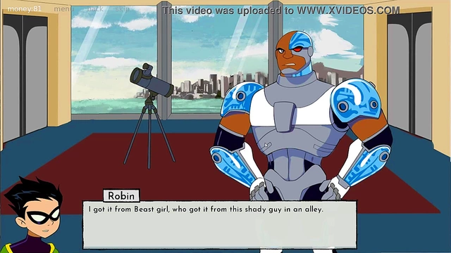 Raven & Robin Get Jinxed by Alien Elemental Action in Teen Titans Hentai