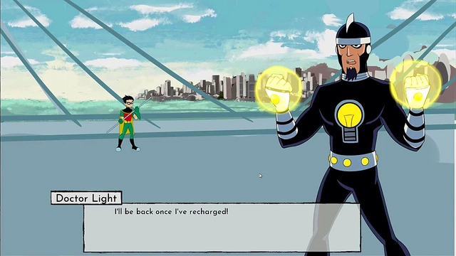 Raven & Robin Get Jinxed by Alien Elemental Action in Teen Titans Hentai