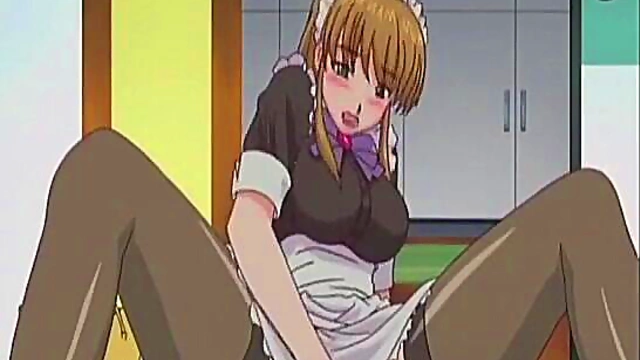 Hot Anime Maid Gives Mind-Blowing Massage & Pleasure To Her Master