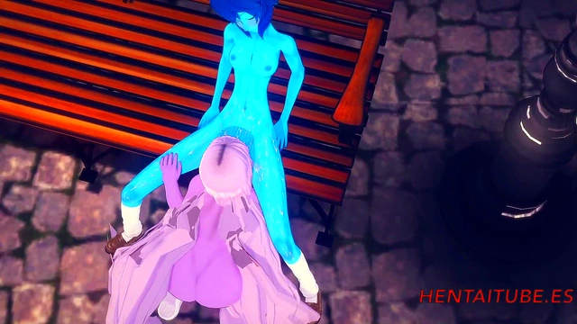 Amethyst Eats Out Lapis Lazuli in Steven Universe 3D Hentai Squirt Scene