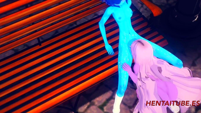 Amethyst Eats Out Lapis Lazuli in Steven Universe 3D Hentai Squirt Scene