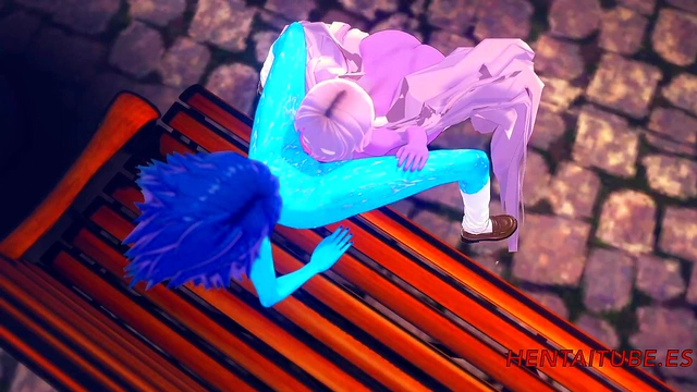 Amethyst Eats Out Lapis Lazuli in Steven Universe 3D Hentai Squirt Scene