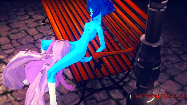 Amethyst Eats Out Lapis Lazuli in Steven Universe 3D Hentai Squirt Scene