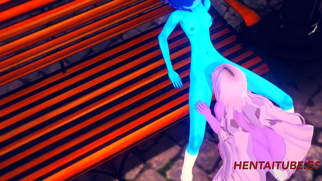 Amethyst Eats Out Lapis Lazuli in Steven Universe 3D Hentai Squirt Scene