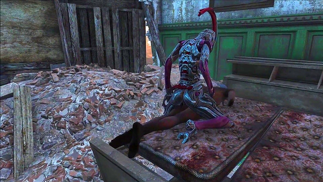 Horny Fallout 4 Nemesis Fucks Monster In Steamy 3D Hentai Cartoon Action