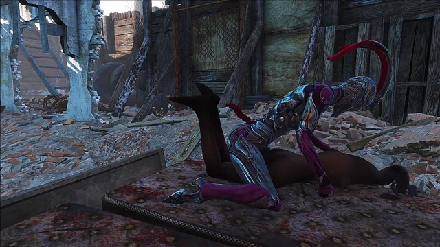 Horny Fallout 4 Nemesis Fucks Monster In Steamy 3D Hentai Cartoon Action