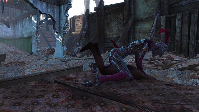 Horny Fallout 4 Nemesis Fucks Monster In Steamy 3D Hentai Cartoon Action