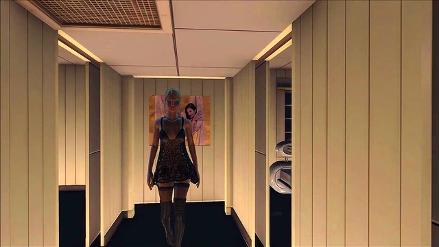 Sexy Blonde in Lingerie Takes On Fallout 4 Anime Action for Hot Hentai Fun