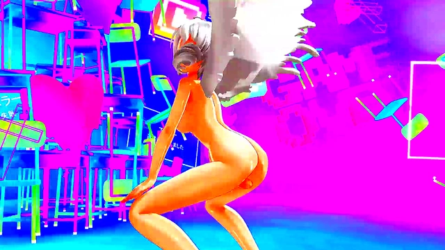 Huge Anaconda Dick Pounds Cartoon Girls In Steamy MMD Futanari Love Scene