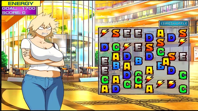 Hot busty Momo from My Hero Academia takescock in Anime Adventure