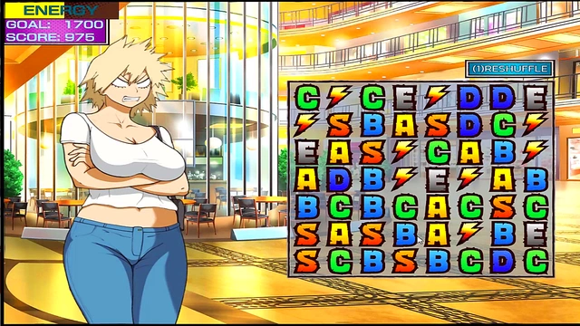 Hot busty Momo from My Hero Academia takescock in Anime Adventure
