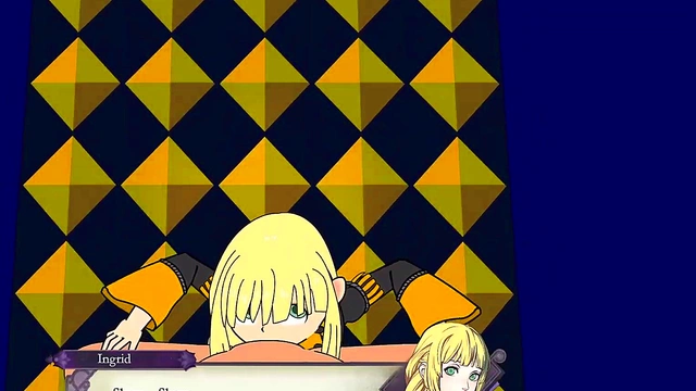 Blonde Anime Beauty Ingrid Rides Dick Hard For Vaginal Fun & Anal Delight