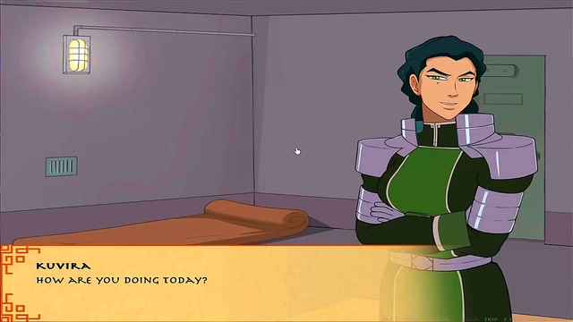 Korra's Big Butt Punishes Hard Dick Before Hairy Pussy Tease in Anime Parody