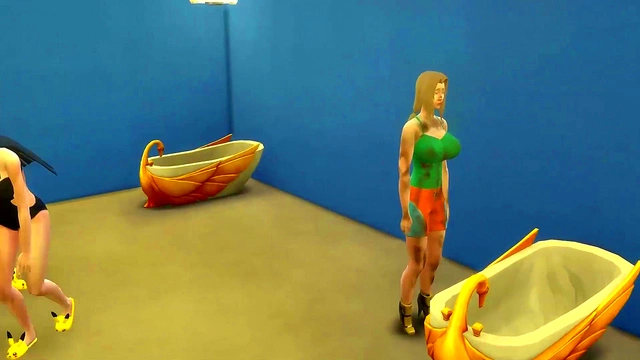 Sunade’s Anime Threesome Turned Intense Anal Session With Cum Inside