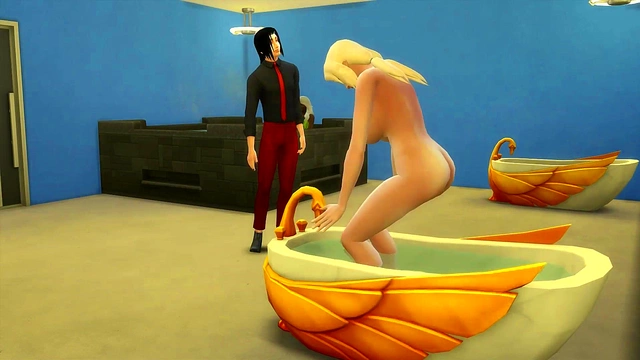 Sunade’s Anime Threesome Turned Intense Anal Session With Cum Inside