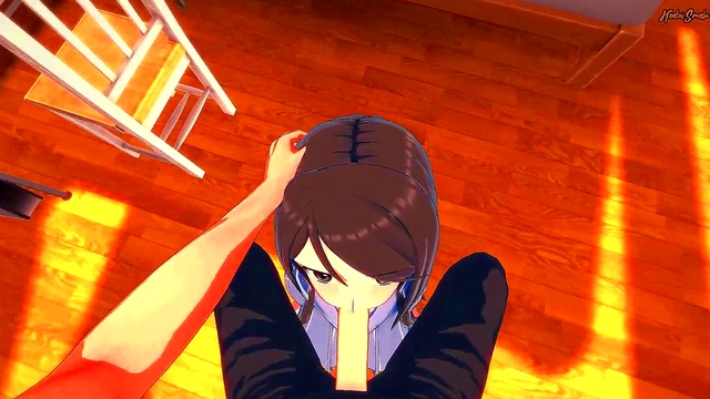 Cute Mika Gets Facial Before Doggy Style Creampie in Girls Und Panzer Hentai