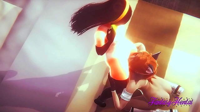 Violet from The Incredibles Gets Fucked & Cums Hard in 3D Hentai Anime Action