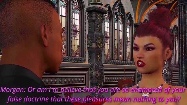 Succubus Slut With Big Tits And Ass Tempts In Hardcore Interracial Fantasy Roleplay