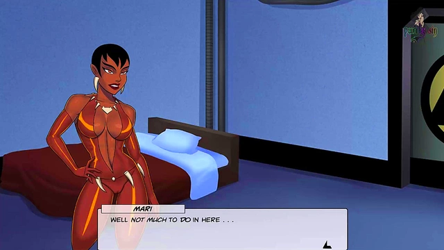 PowerGirl Gets Sweaty & Frosty With Muscle Vixens In DC Comics Hentai Fantasy