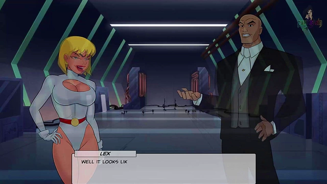 PowerGirl Gets Sweaty & Frosty With Muscle Vixens In DC Comics Hentai Fantasy