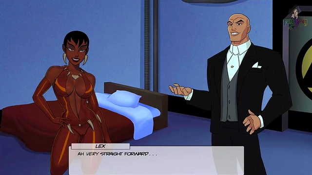 PowerGirl Gets Sweaty & Frosty With Muscle Vixens In DC Comics Hentai Fantasy