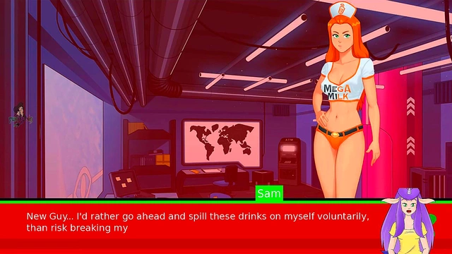 Totally Spies Sex Game – Blonde, Redhead, Asian Girls With Big Boobs Train Hard For Orgasm