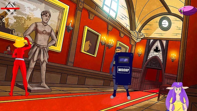 Totally Spies Sex Game – Blonde, Redhead, Asian Girls With Big Boobs Train Hard For Orgasm