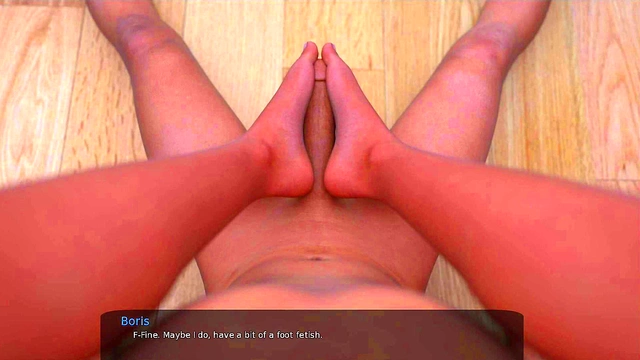 Stepsister Gives Seductive Night FootJob In Animated Hentai Adventure