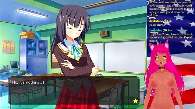 Lewd VTuber Neko Plays 'My GF Is The President!' For Naughty Fun