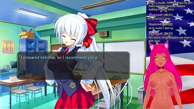 Lewd VTuber Neko Plays 'My GF Is The President!' For Naughty Fun