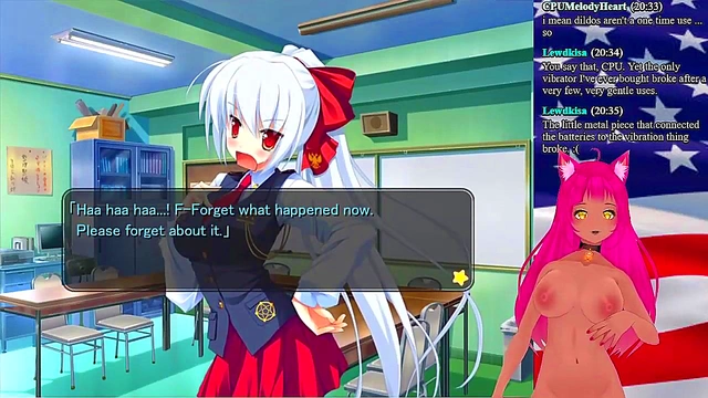 Lewd VTuber Neko Plays 'My GF Is The President!' For Naughty Fun