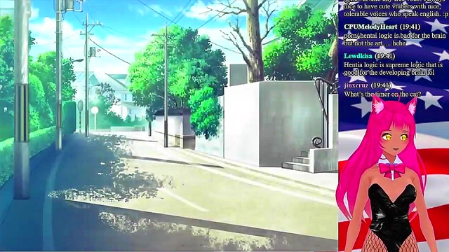 Lewd VTuber Neko Plays 'My GF Is The President!' For Naughty Fun