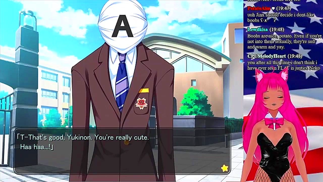 Lewd VTuber Neko Plays 'My GF Is The President!' For Naughty Fun