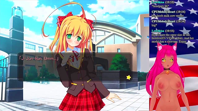 Lewd VTuber Neko Plays 'My GF Is The President!' For Naughty Fun