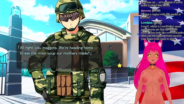 Lewd VTuber Neko Plays 'My GF Is The President!' For Naughty Fun