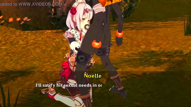 Noelle’s Anime Secrets – Monster Dick Pussy Play & Anal Creampie Fun