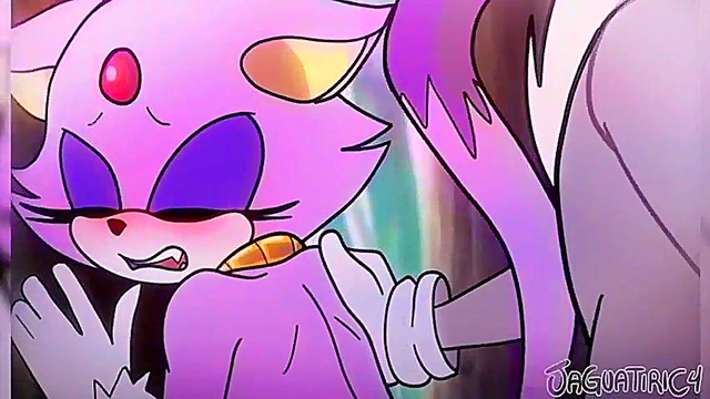 Hot Anime Couple Silver & Blaze Yiff With Pussy Fucking & Wet Blowjob Creampie