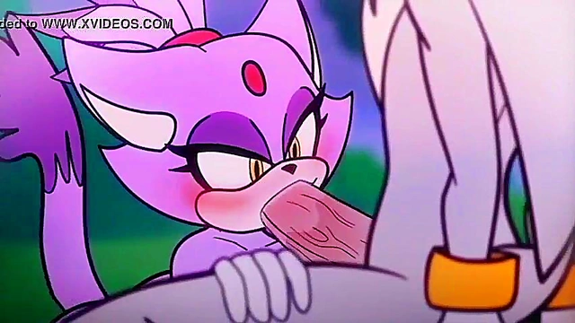 Hot Anime Couple Silver & Blaze Yiff With Pussy Fucking & Wet Blowjob Creampie