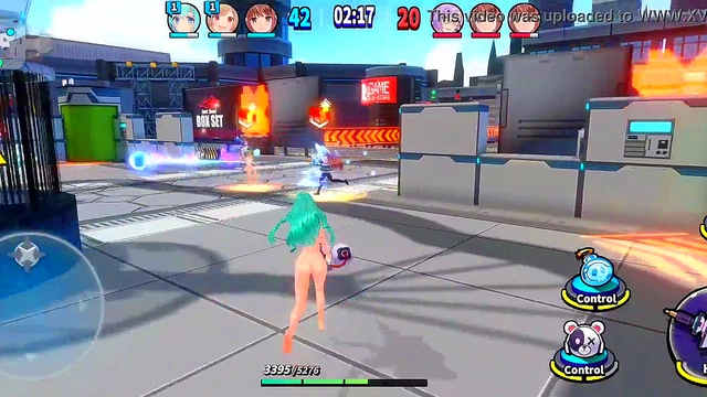 Horny Hentai Babe Cums Hard While Gaming On Nutaku EroLabs AppGame