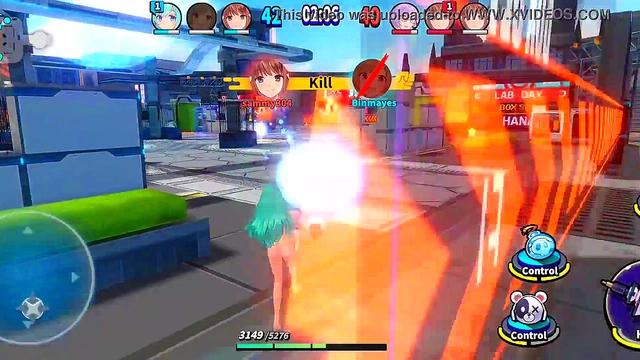 Horny Hentai Babe Cums Hard While Gaming On Nutaku EroLabs AppGame