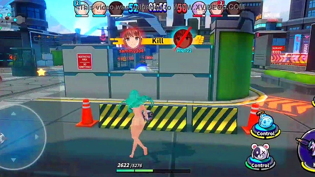 Horny Hentai Babe Cums Hard While Gaming On Nutaku EroLabs AppGame