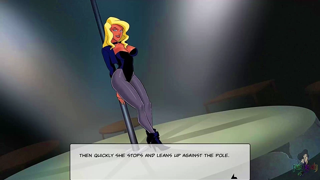 Horny Heroines Batgirl & Supergirl Toy Each Other at Vixen Club Orgy